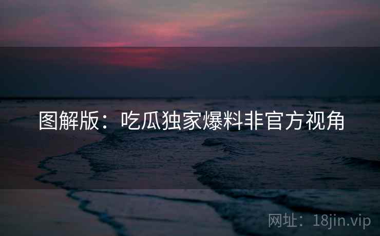 图解版：吃瓜独家爆料非官方视角