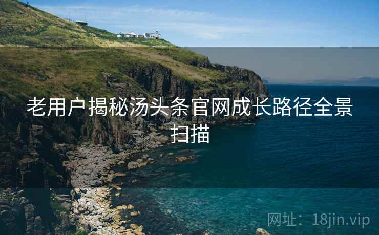 老用户揭秘汤头条官网成长路径全景扫描