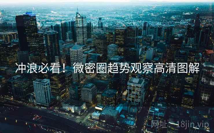 冲浪必看！微密圈趋势观察高清图解
