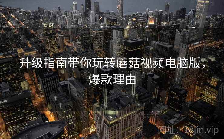 升级指南带你玩转蘑菇视频电脑版，爆款理由