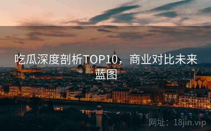 吃瓜深度剖析TOP10，商业对比未来蓝图