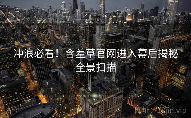 冲浪必看！含羞草官网进入幕后揭秘全景扫描