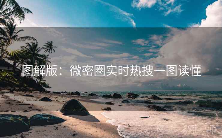 图解版：微密圈实时热搜一图读懂